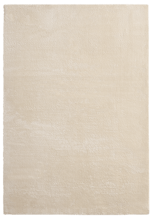 Loft Beige Waschbarer Teppich Rund