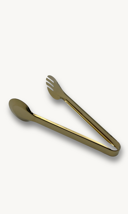 Servierzange Goldfarben