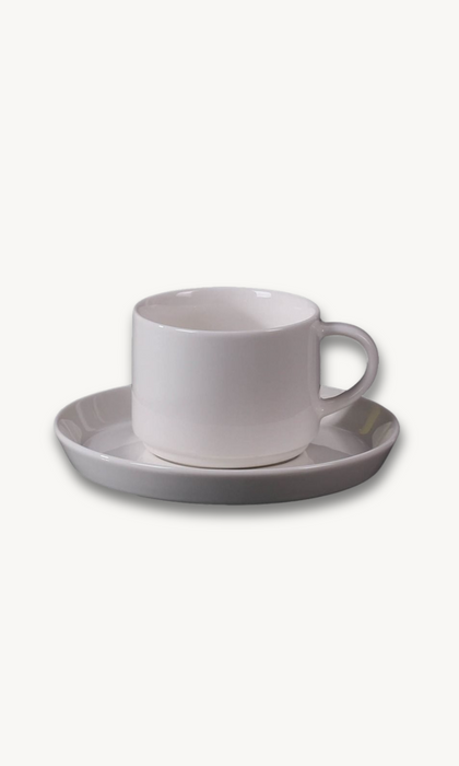 Lunel Weiss Kaffeetassenset 12 teilig für 6 Personen