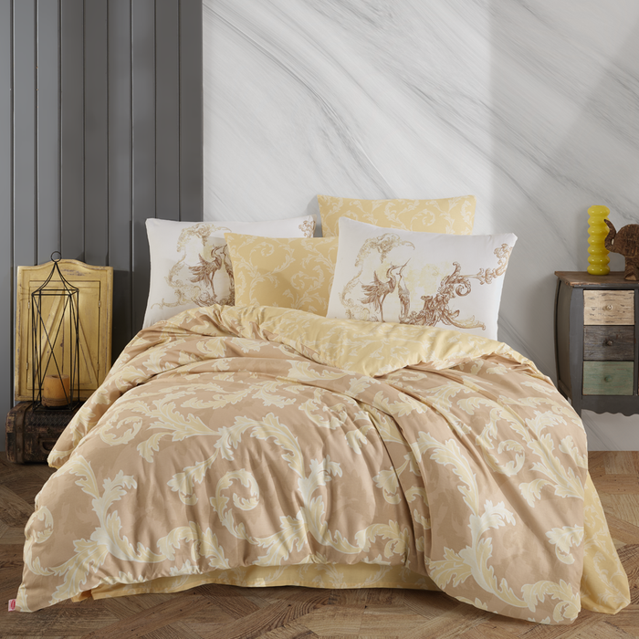 Hobby Bettwäscheset für Doppelbett 4-teilig