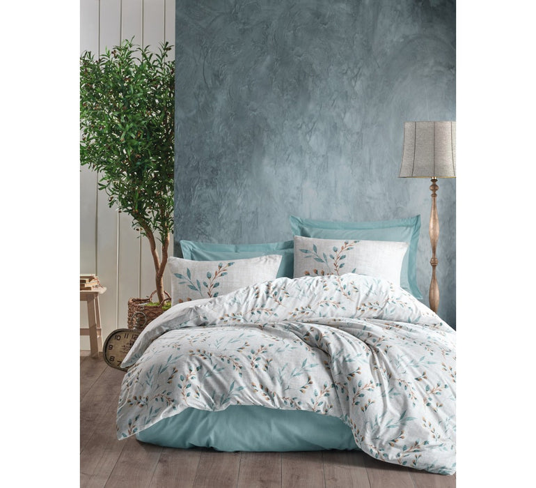 CottonBox Bettwäscheset für Doppelbett 4-teilig