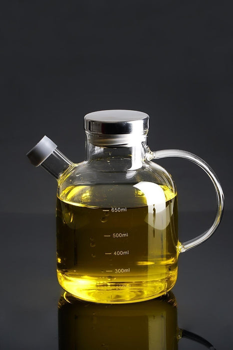 Öl- & Essigflasche aus Glas 650ml