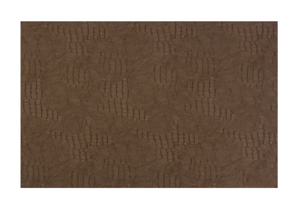 45x30cm Lederlook Braun Platzmatte