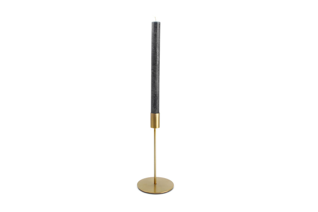 Pillar Gold Metall Kerzenhalter 10x20cm