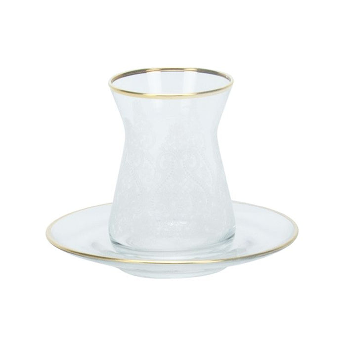 Esmee Gold Teegläserset 12 teilig für 6 Personen