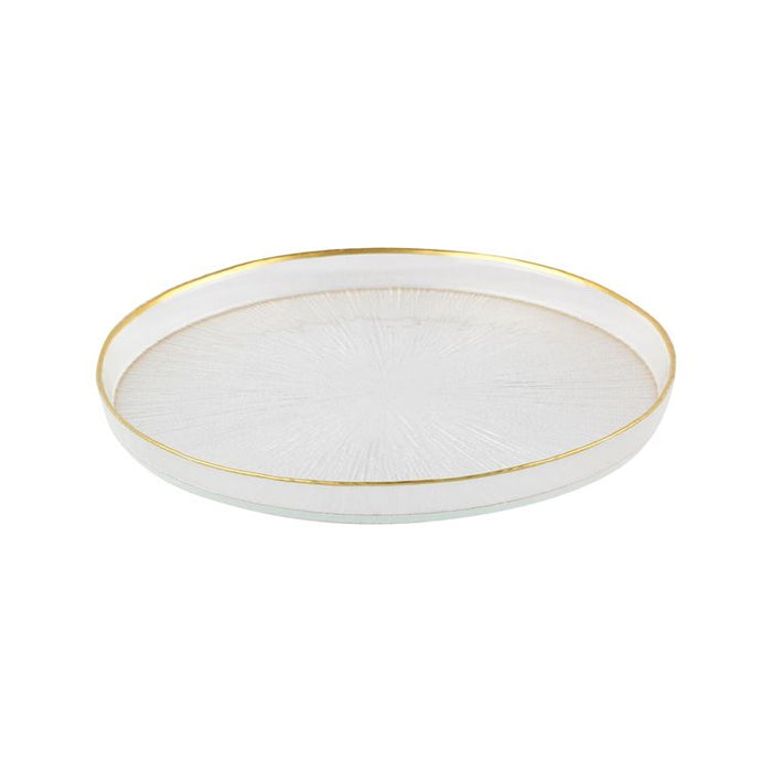 Rexy Transparent-Gold Dessertteller 21cm
