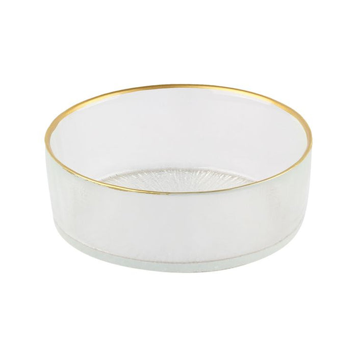 Rexy Transparent-Gold Schüssel 12cm 6 teilig