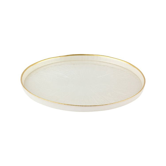 Rexy Weiss-Gold Servierteller 28cm