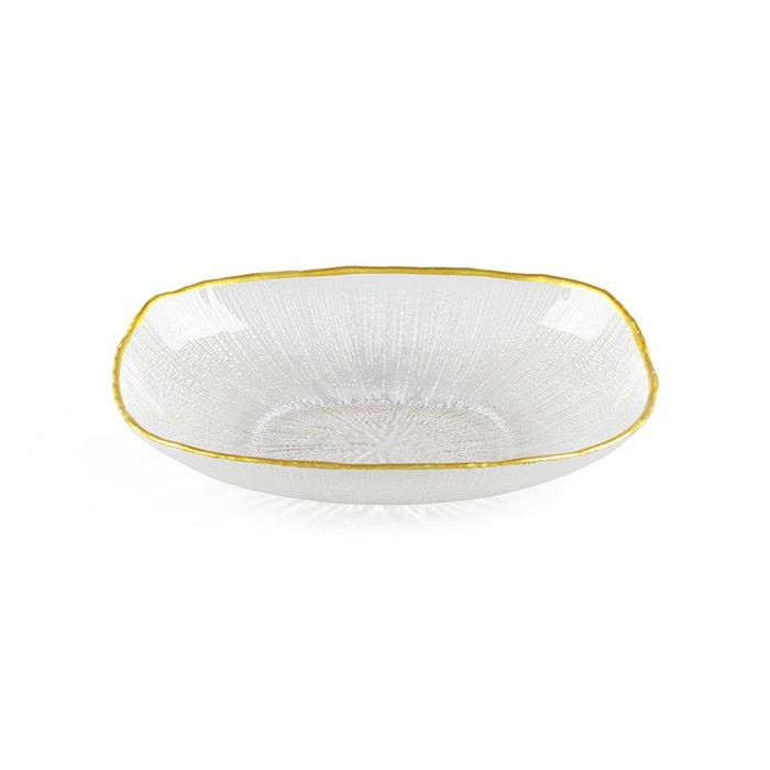 Rexy Transparent-Gold Servierschale 25cm