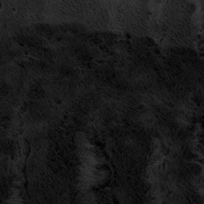 PELUS BLACK Hochflorteppich