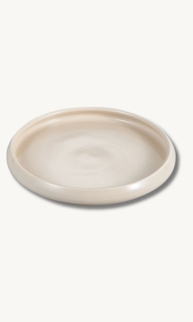 Bondy Beige Porzellan Kuchenteller 20cm