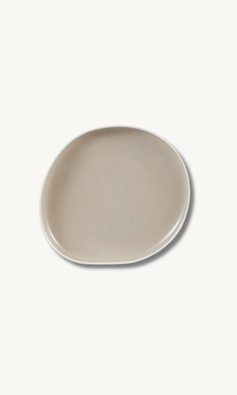 Barles Beige Porzellan Servierteller 27,6cm