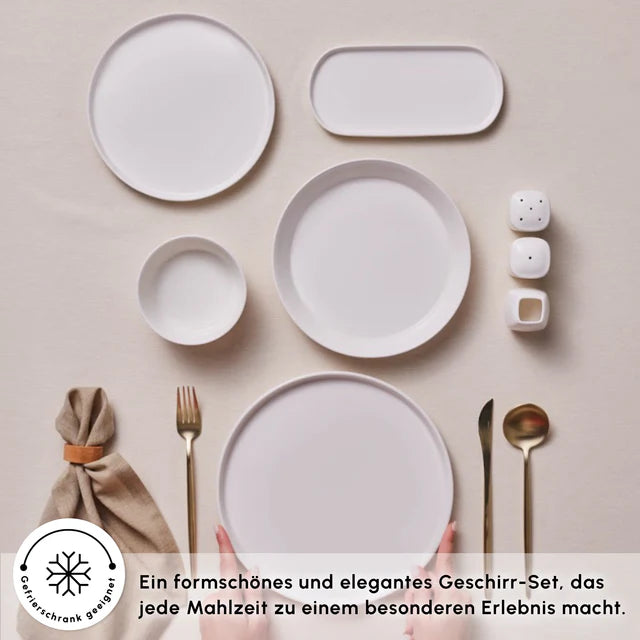 Karaca Bomo 53 teiliges Tafelservice für 12 Personen