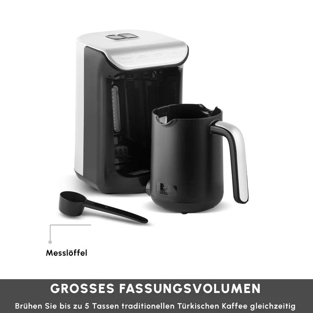 Karaca Hatir Koz Milky Elektrischer Mokkakocher White