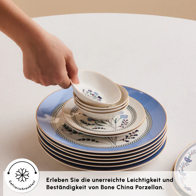 Karaca Blue Clove 26 teiliges Frühstücksset für 6 Personen