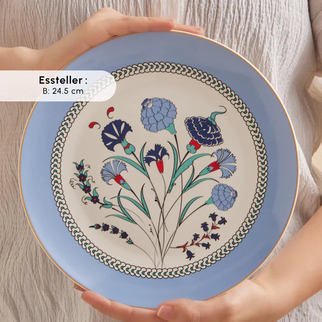Karaca Blue Clove 26 teiliges Frühstücksset für 6 Personen