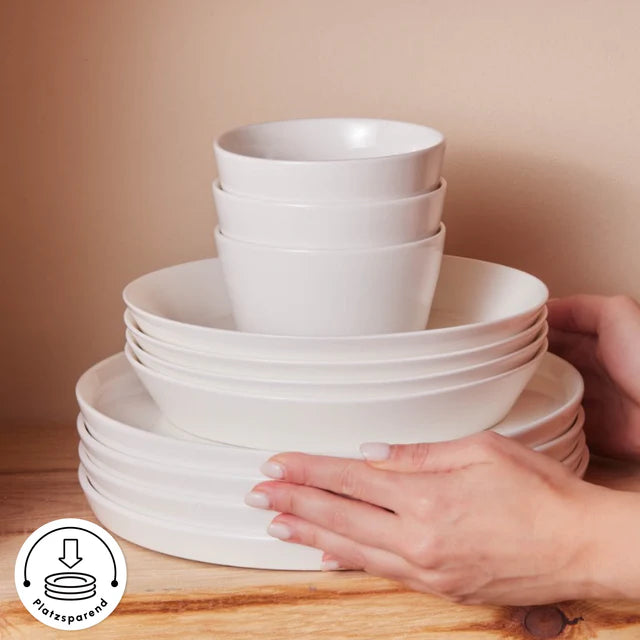 Karaca Bomo 53 teiliges Tafelservice für 12 Personen