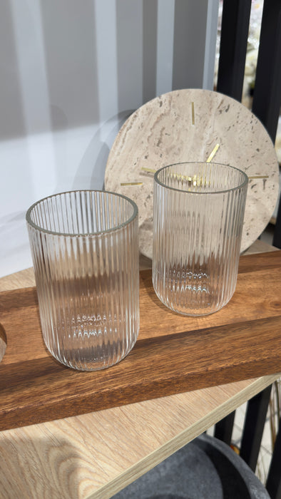 Striped Long Trinkglas 6er Set