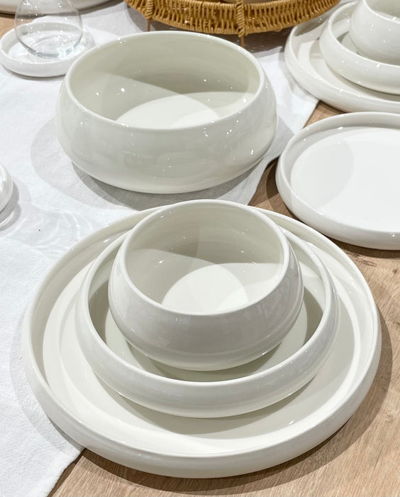 25-teilig Tafelservice Bianco Perla für 6 Personen