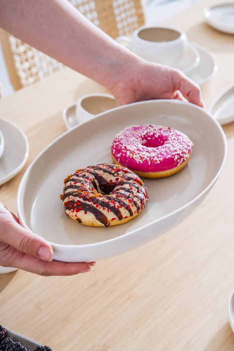 New Capital Beige 33 teiliges Frühstücksset für 6 Personen