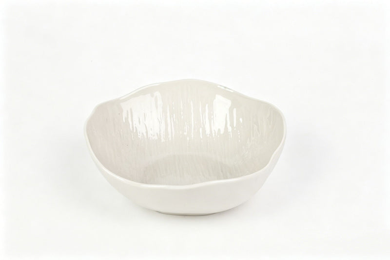 Cermico Weiss Servierschüssel 23,5cm