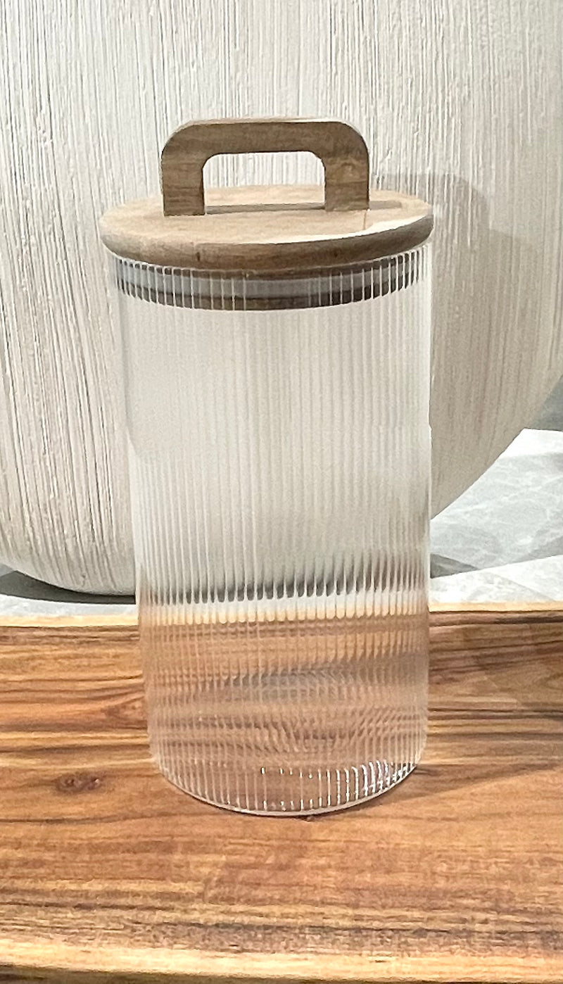 Acacia Glas Vorratsdose 1200ml