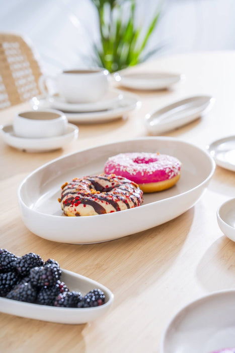 New Capital Beige 33 teiliges Frühstücksset für 6 Personen