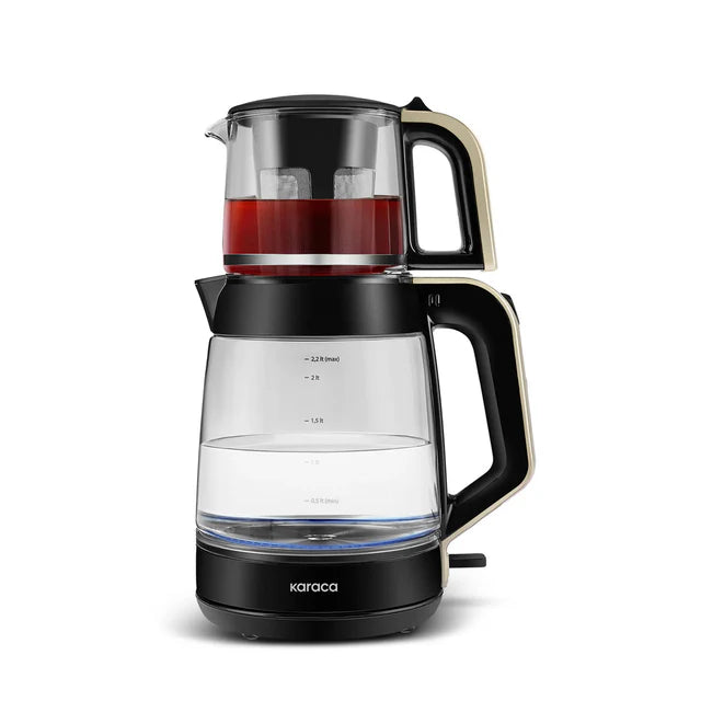 Karaca Glas Tea XL Teekocher Cream