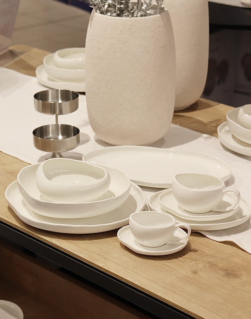 Barles Weiss 25 teiliges Tafelservice für 6 Personen