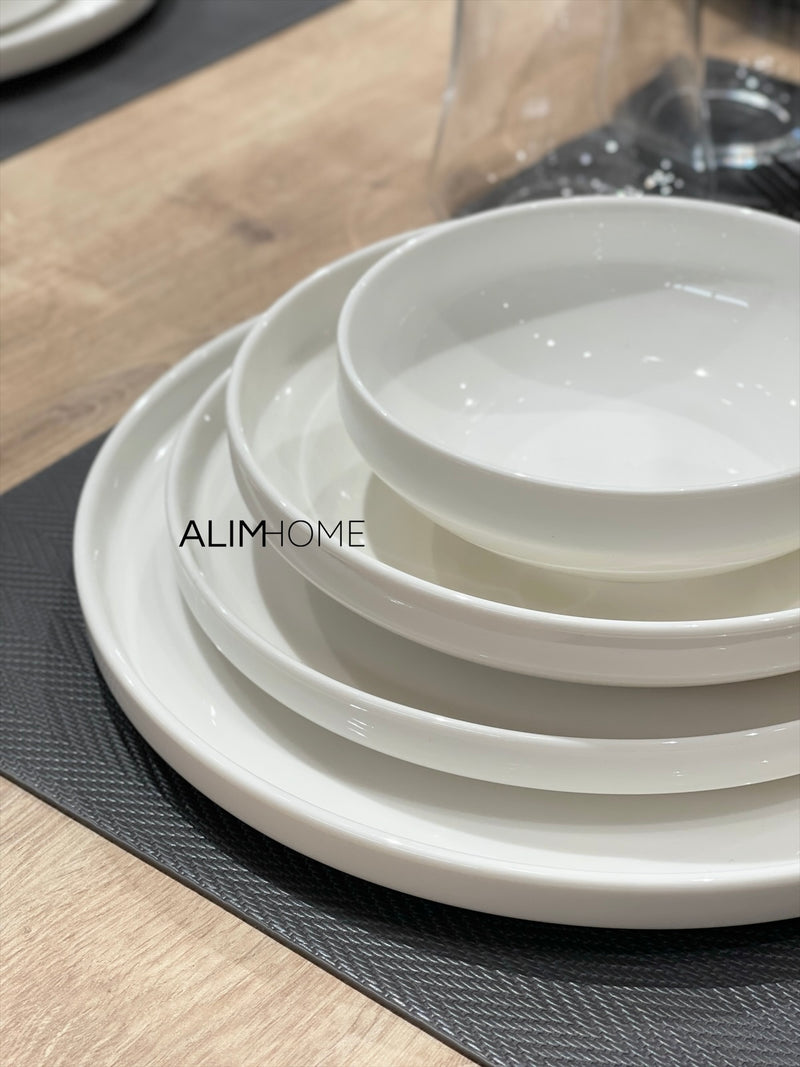 Fine White 25 teiliges Tafelservice für 6 Personen