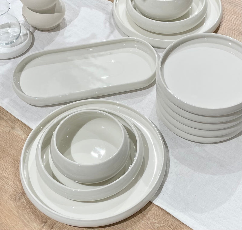 Bianco Perla 25-teiliges Tafelservice für 6 Personen