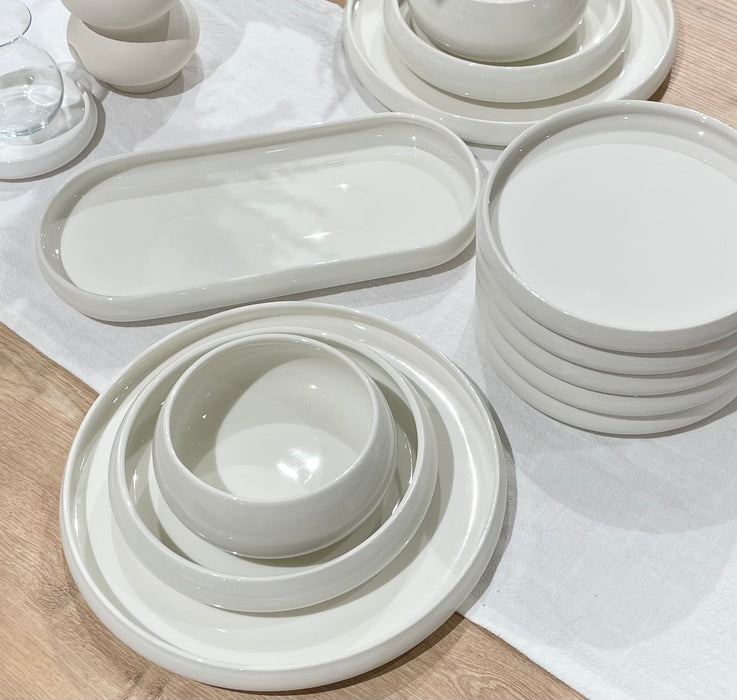 Bianco Perla 25-teiliges Tafelservice für 6 Personen