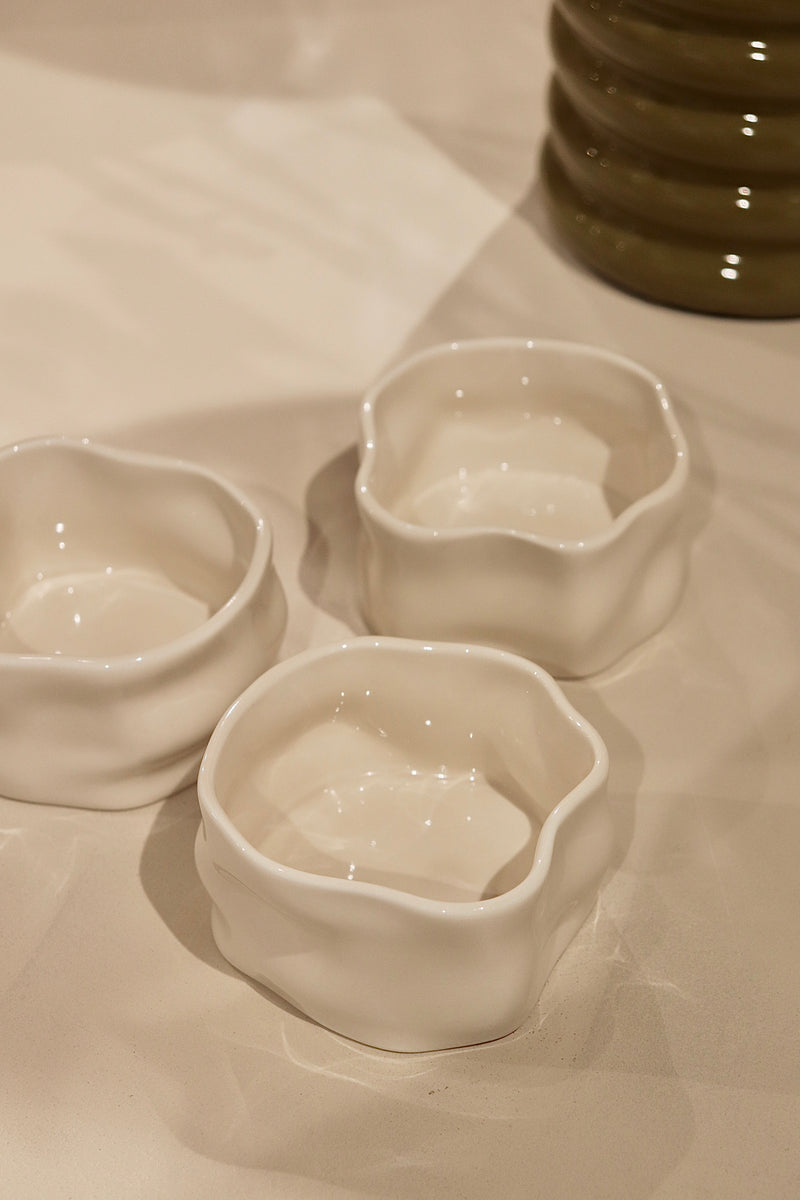 Nordic Beige 6er Schüssel Set 9cm