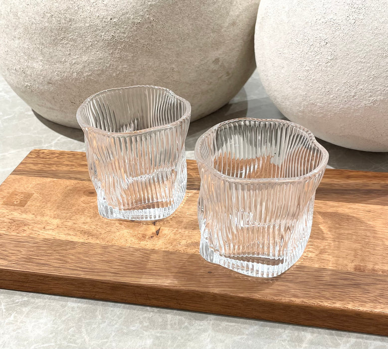 Wave Ripple Trinkglas 6er Set 190ml