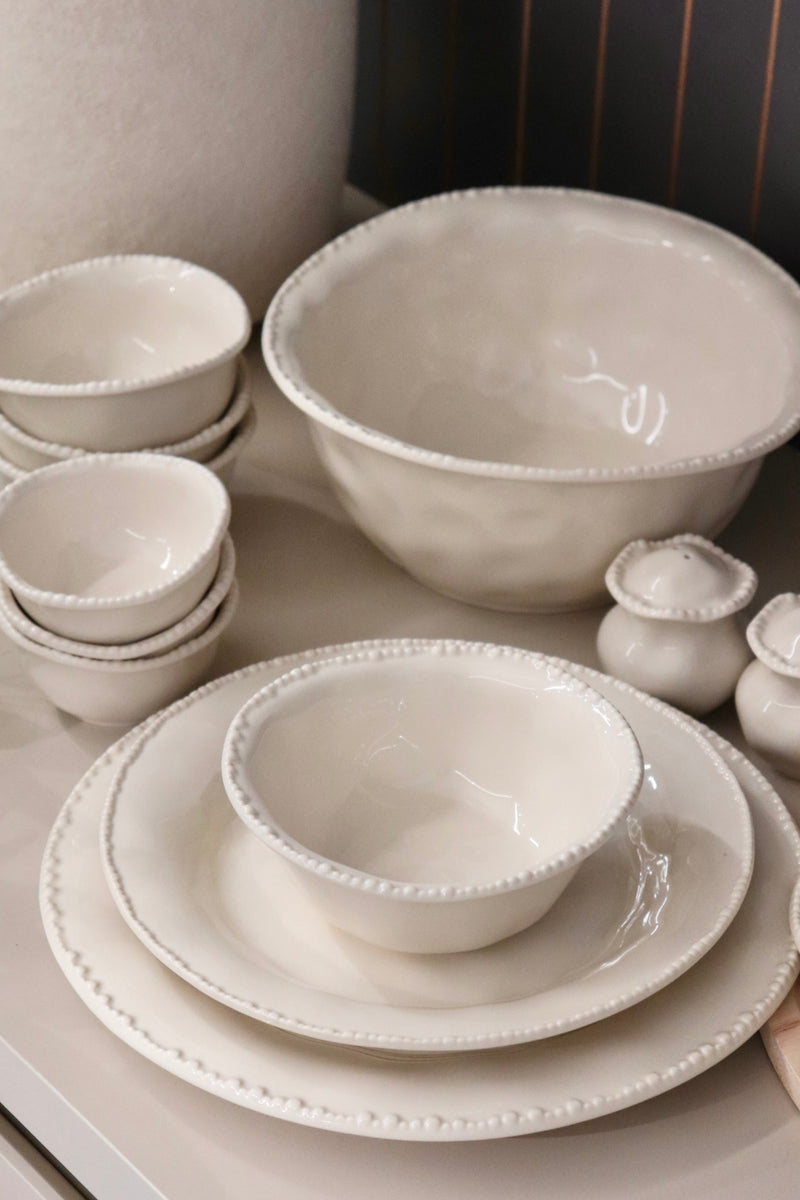 Pearls Beige Komplett Set 64 teilig für 6 Personen