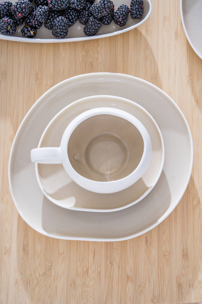 New Capital Beige 33 teiliges Frühstücksset für 6 Personen