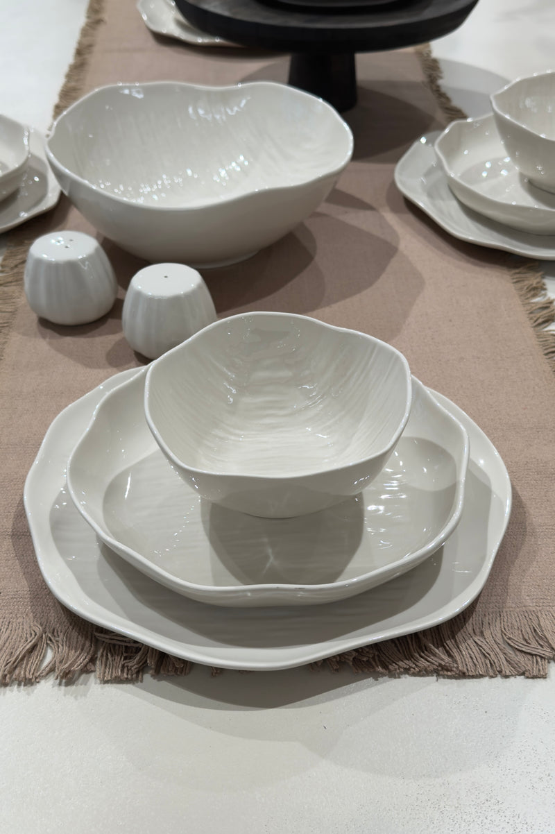 Cermico Beige 27 teiliges Tafelservice für 6 Personen