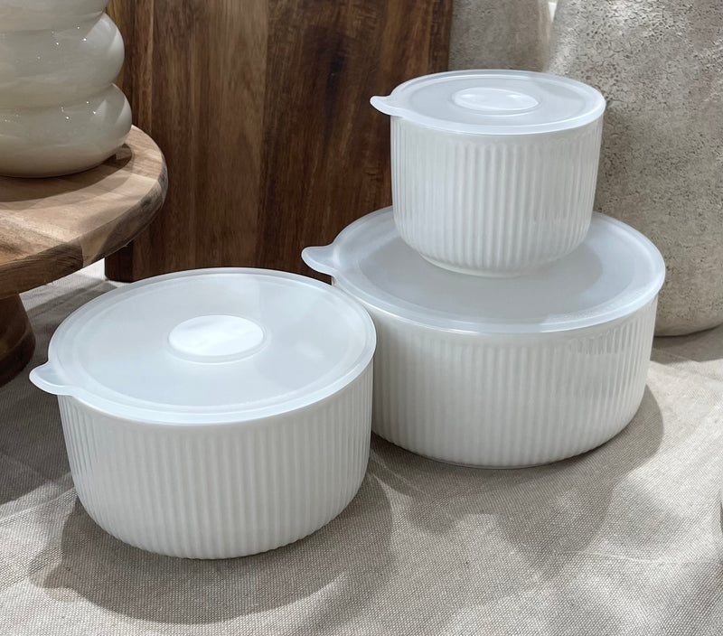 Pure Carmen Porzellan 3er Vorratsbehälter Set