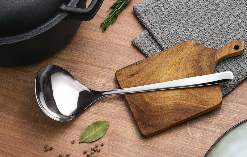 Schöpflöffel Edelstahl Schwarz