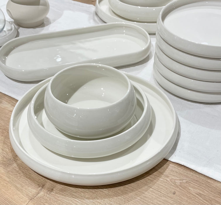 Bianco Perla 25-teiliges Tafelservice für 6 Personen