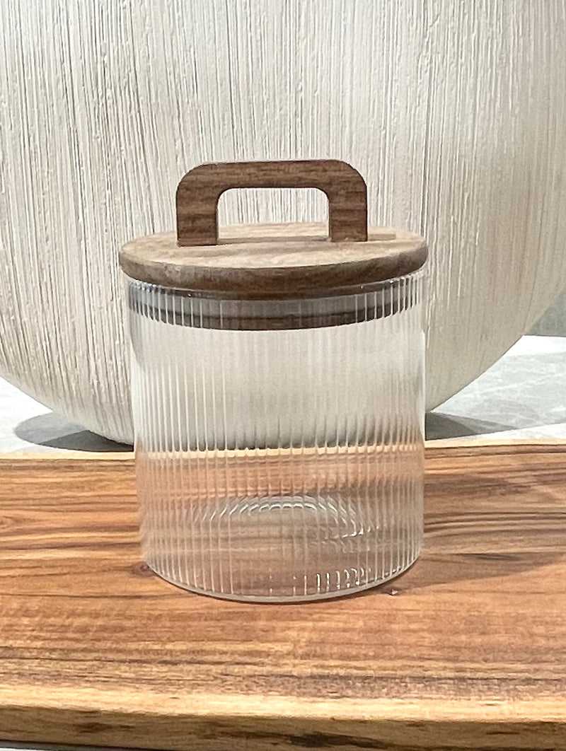 Acacia Glas Vorratsdose 600ml