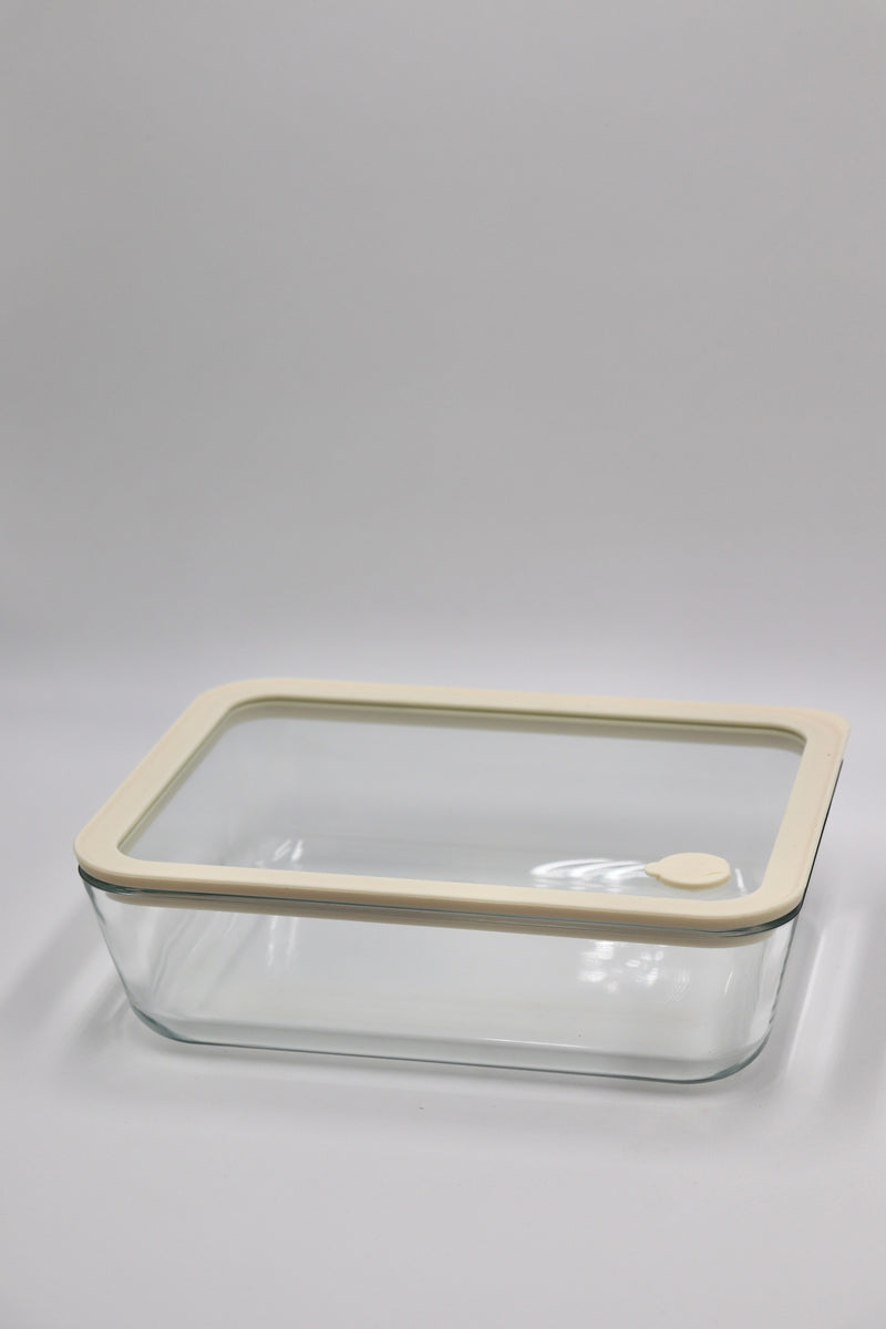 Frischhaltedose aus Glas Rechteckig 1400ml