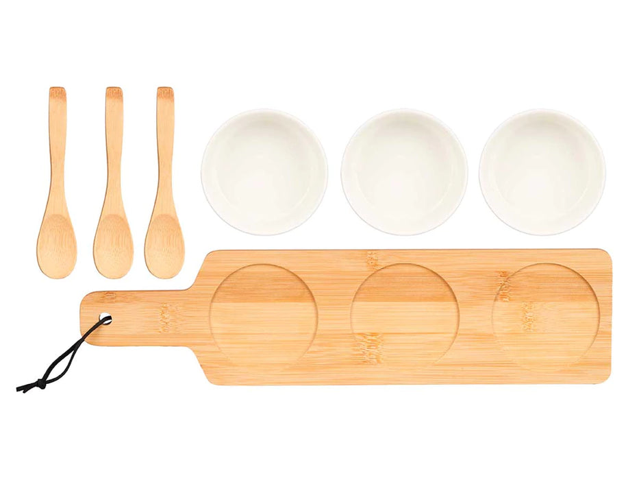 Tapas Set Weiss 9 teilig