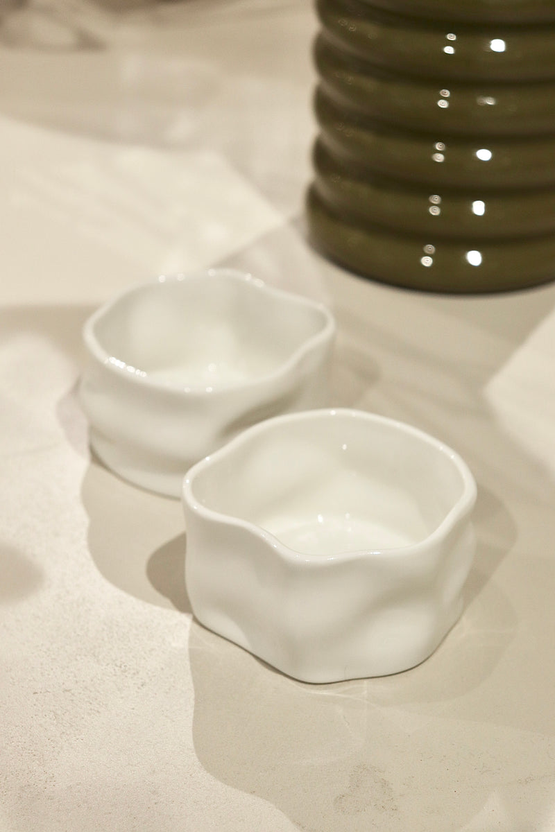 Nordic Weiss 6er Schüssel Set 9cm