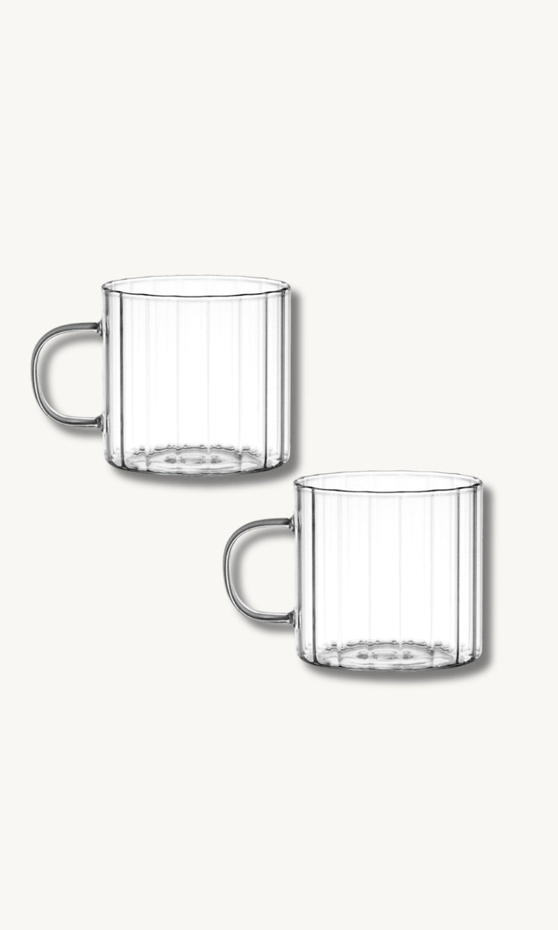 Linea Henkelglas Set 400ml 2 tlg.