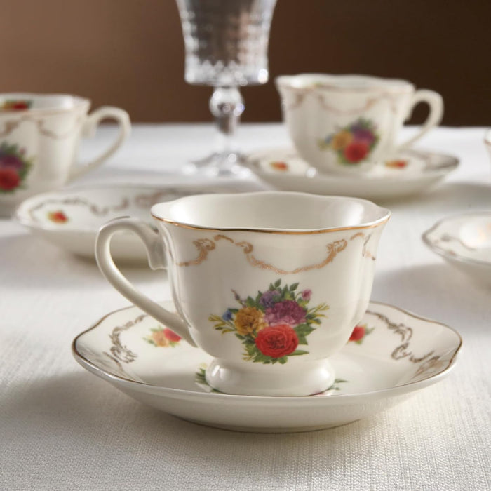 Karaca Antique Mokkatassenset 12 teilig für 6 Personen