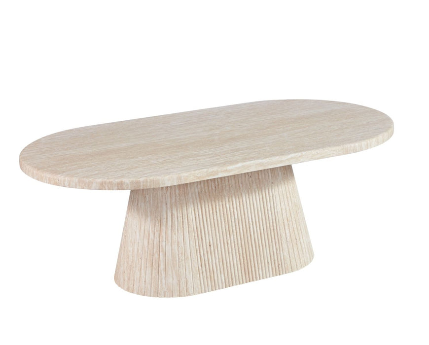 Desio Travertin Couchtisch 130x70cm