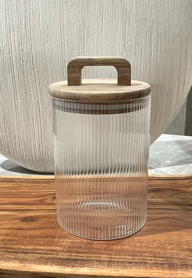 Acacia Glas Vorratsdose 900ml