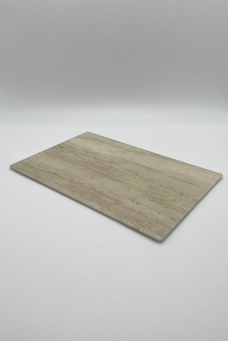Glas Schneidebrett 30x20cm Beige