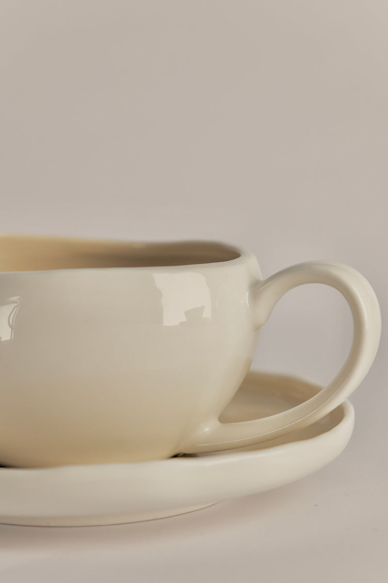 Barles Beige Mokkaset 12 teilig für 6 Personen